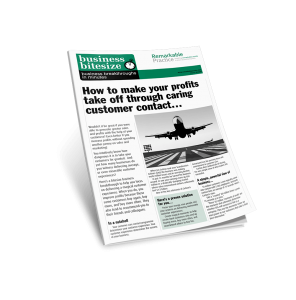 Focus your energy, your people and your systems on delivering memorable customer experiences