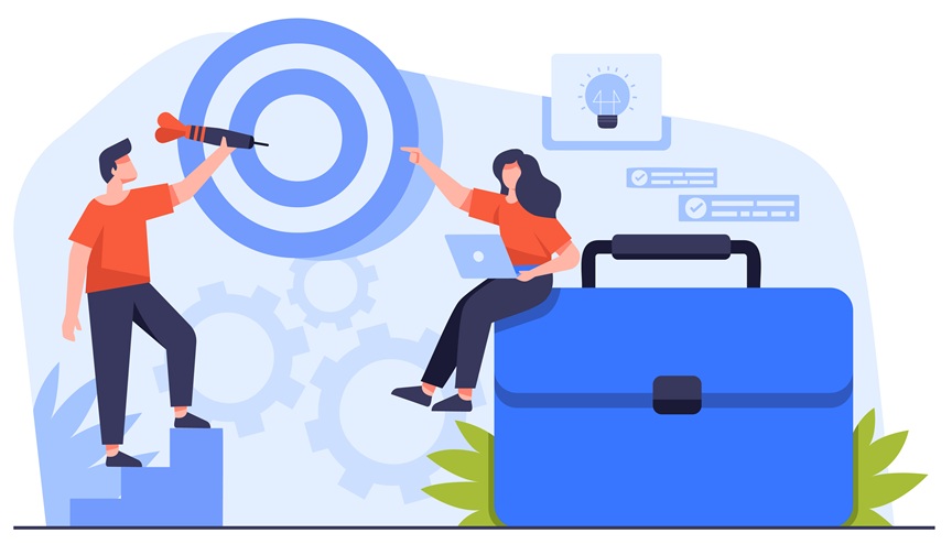 Concentration and focus on business goal or target, Business goa